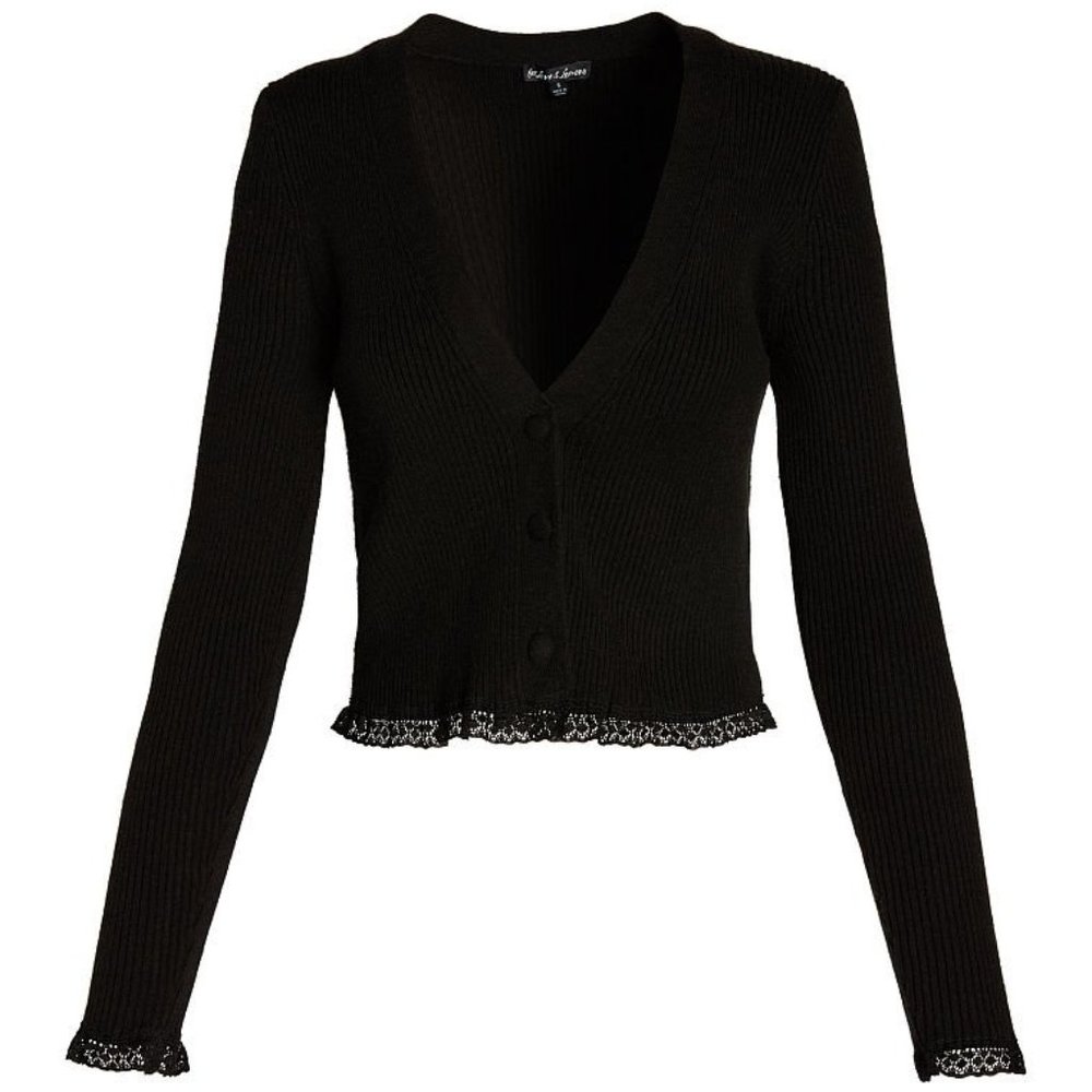 FOR LOVE & LEMONS Nina Cardigan NWT - Picture 4 of 5